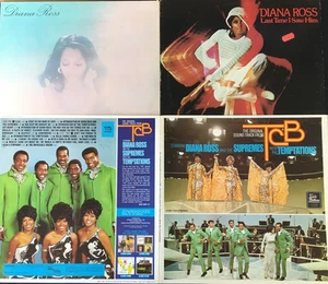 DIANA ROSS A SELECTION OF THREE 12'' VINYL ALBUMS inc. TCB & Last Time I Saw Him - Picture 1 of 7