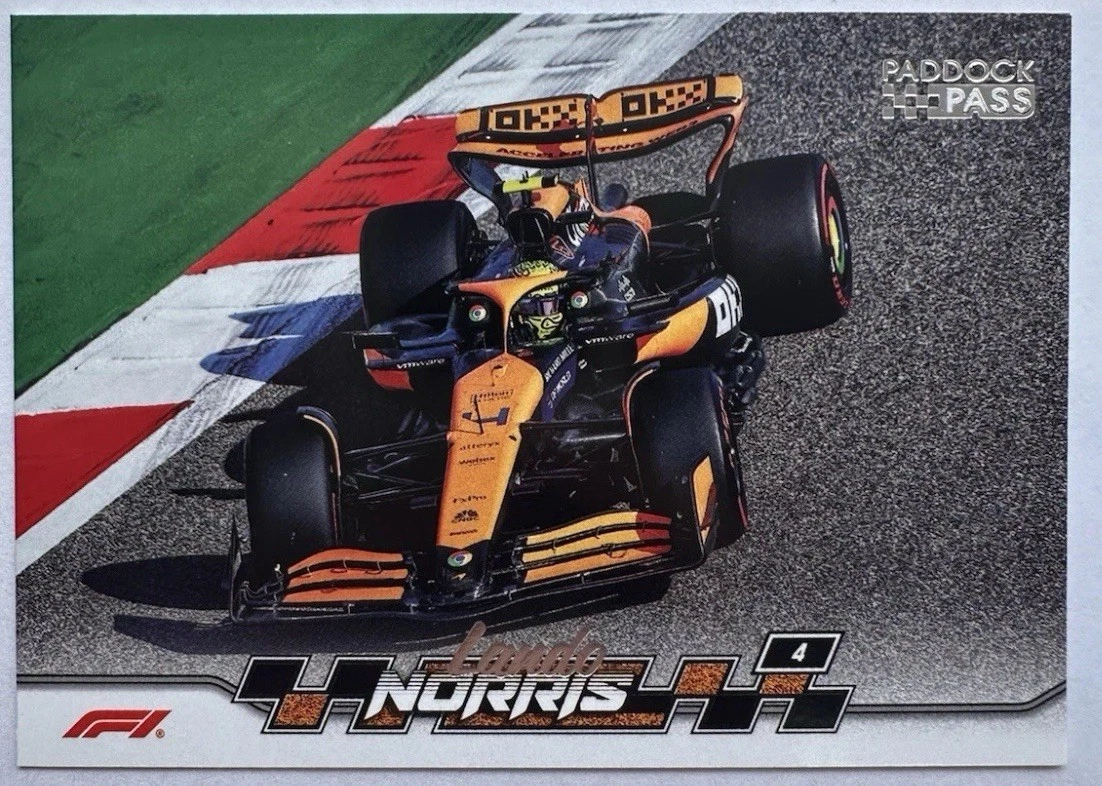 2024 Topps Paddock Pass Formula 1 - Lando Norris #37 for sale | eBay