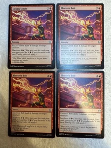 2025 SDCC Magic The Gathering x Spider-Man Electro’s Bolt #0077 Playset x4 - Picture 1 of 2