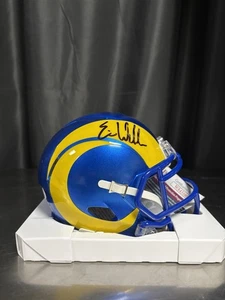 Los Angeles Ram Eric Weddle signierter Speed Mini Helm JSA - Bild 1 von 2