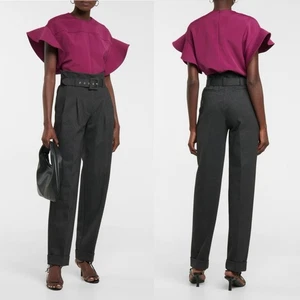 Victoria Victoria Beckham VVB High-Rise Pleated Women’s Pants Size M rrp360$ - Picture 1 of 13