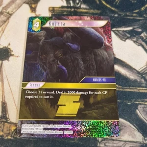 Final Fantasy TCG Opus XII Crystal Awakening Kujata 12-059C Foil - Picture 1 of 2