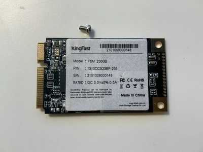 KingFast F6M 1310DCS23BF 256 GB mSATA 1.8 in Solid State Drive - Image 1 of 2