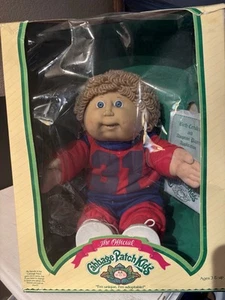 Vintage 1984 Coleco Cabbage Patch Kinder Puppe 31 mit Geburtsurkunde - IN BOX - Bild 1 von 6
