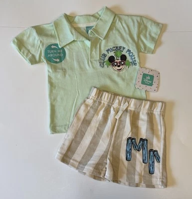 Disney Junior Mickey Mouse 2pc Size  12, 18 Months  Short & T-Shirt Set Outfit - Image 1 of 4