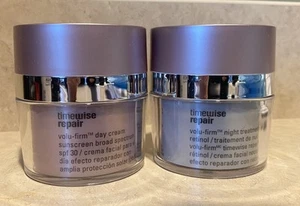 Set of 2 Mary Kay Timewise Repair Volu-Firm Day & Night Treatment 1.7 oz NOS - Imagen 1 de 6