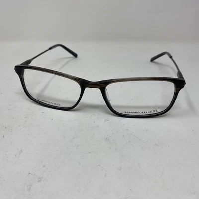 GEOFFREY BEENE XL GAFAS G530 DBR 57-19-150 B:37 MARRÓN FLEX BISAGRA GAFAS W692 Foto 1 de 4