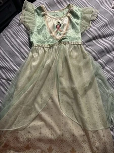 Disney Princess Tiana Nightgown Girls Size 5T - Picture 1 of 8