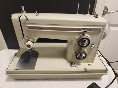 Vintage Sears Kenmore Model 158.14000 Heavy Duty Sewing Machine Tested & Works - Image 1 of 4