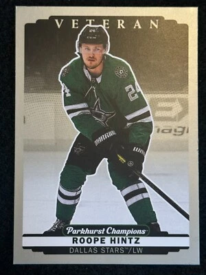 2022-23 Parkhurst Champions Silver #137 Roope HINTZ - Image 1 of 2