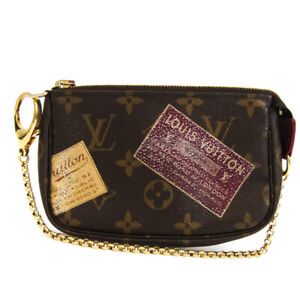 Louis Vuitton Monogram Mini Pochette Accessoires M63798 Handbag Monogra BF543197