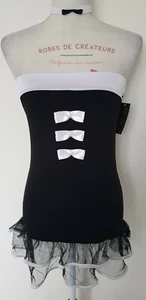 Robe String Et Tour Du Coup Assortis Felicity Beauty Night Taille S/M (36-38) - Picture 1 of 12
