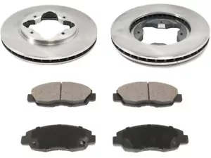 Front Brake Pad and Rotor Kit For 90-97 Honda Acura Accord CL 2.2L 4 Cyl HW82T7 - Picture 1 of 1