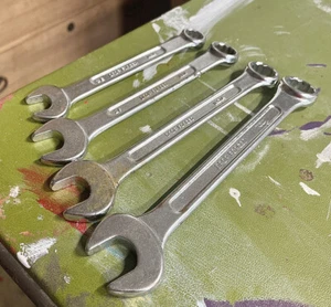 4 Vintage Gedore Combination Wrenches No. 14 India Drop Forged 11, 13, 14, 16 - Picture 1 of 3