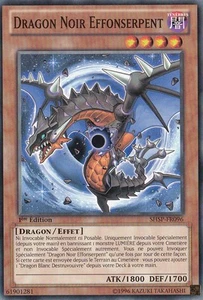 Dragon Noir Effonserpent - Spectres de l'Ombre- SHSP-FR096 -Carte Yu Gi Oh - Imagen 1 de 1