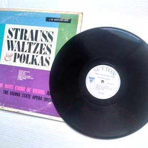 Strauss Waltzes & Polkas Vtg Vinyl LP Record Boys Choir of Vienna State Opera - Picture 1 of 5