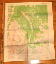 1960 Hayden Peak CO Colorado Geological Survey Quadrangle Topographical USGS Map