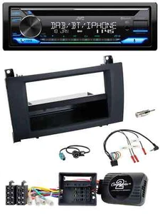 JVC Bluetooth Lenkrad USB DAB CD Autoradio für Mercedes SLK R171 2008-2011 - Bild 1 von 11