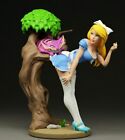 1/24 75mm 3D Print Figure Model Kit Sexy Girl Female Alice and the Cat Unpainted