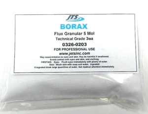 Borax 3oz for Glazing Crucible Dish Jewelry Casting Flux for Melting Gold Silver - Picture 1 of 4
