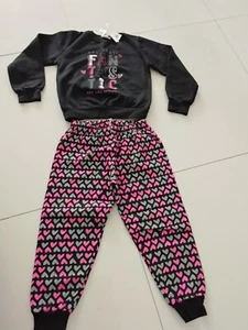 Girls 2 piece Sweatsuit outfit sz 6/8 - Picture 1 of 7