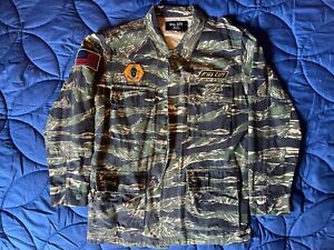 Kill City Camouflaged Military Jacket (Men’s Small).
