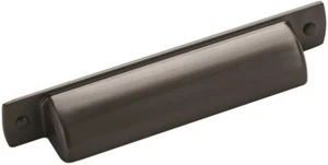 Lot of 2 Amerock BP53716GPH Rochdale Cup Pull, 3 3/4" Center-to-Center, Graphite - Picture 1 of 4