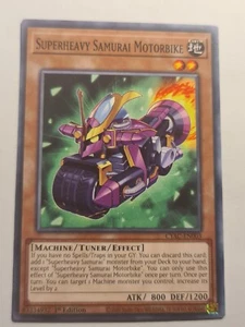 Superheavy Samurai Motorbike●YUGIOH●CYAC●2023●ENGLISH●COMMON●1st ED●NM #07375 - Picture 1 of 2