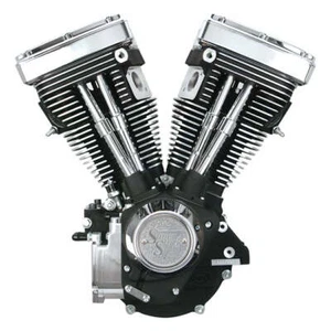 S&S Cycle Moto Motorcycle Motorbike V80 Basic Engine Assembly Black - Picture 1 of 1