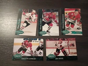 1992-93 Parkhurst Hockey Chicago Blackhawks 5 Card Lot Base HOF - Bild 1 von 3