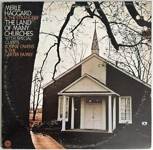 Merle Haggard And The Strangers - The Land Of Many Churches — Vinyl LP SWBO-803 - Picture 1 of 7