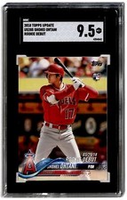 2018 Topps Update Shohei Ohtani Rookie SGC 9.5 Los Angeles Angels #US285