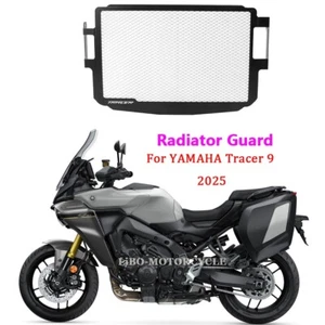 For YAMAHA TRACER 9 GT 9GT + 2025 Black Radiator Grille Protector Guard Cover - Picture 1 of 6