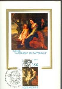 Vatican City Sc# 629: Peter Paul Rubens on Maxi Card