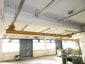 Demag Portalkran Brückenkran Kran Kranhimmel Hallenkran Kranbahn 1000KG 1t 6,90m - Bild 1 von 1