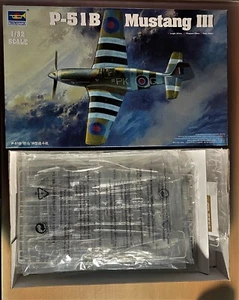 TRUMPETER 02283 - P-51B MUSTANG III - 1/32 PLASTIC KIT - Bild 1 von 2