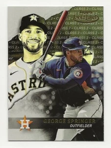 2020 Topps Gold Label George Springer Class 2 Black Parallel Astros #43 - Bild 1 von 1