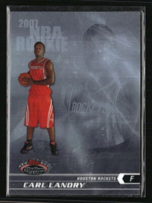 Carl Landry 2007 Stadium Club Refractor #130 /999 Basketball Card - Image 1 of 2