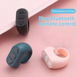 Flipping Ring Fingertip Selfie For TikTok Bluetooth Remote Control Mobile Phone - Photo 1 sur 12