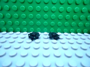 Lego mini figure 1 Pair of Black Roller Skates NEW - Picture 1 of 1