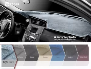 Fits 2007-2014 Ford Expedition Dashboard Mat Pad Dash Cover-Light Grey - Picture 1 of 2