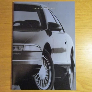 Folleto del mercado americano de Lincoln Mark VIII 4,6 V8 cupé agosto de 1992 para 1993 - Imagen 1 de 1