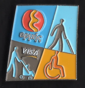 ATHENS 2004 PARALYMPIC GAMES. INTERNAL PIN. VISA/ ΕΡΜΗΣ - Picture 1 of 1