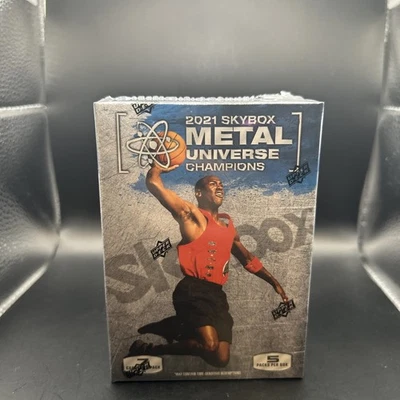 Upper Deck 2021 Skybox Metal Universe Champions Blaster Box - 35 Cards - Image 1 of 3