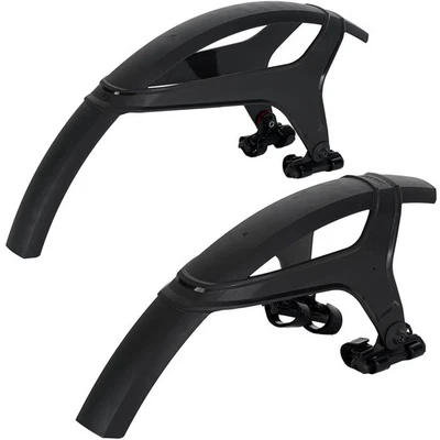 Juego de guardabarros delantero y trasero para bicicleta de montaña ZEFAL Deflector M65, negro, 26" / 27,5 Foto 1 de 4