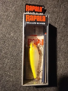 Vintage Rapala Shallow Shad Rap SSR-5 Color SFC Ireland Bass Fishing Lure - Picture 1 of 2