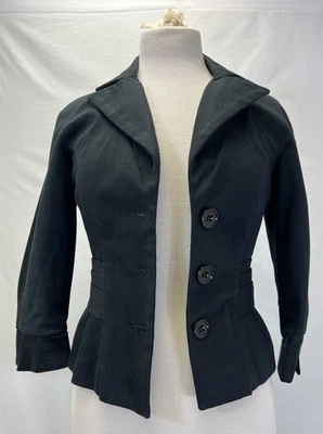 Chaqueta Blazer ARMANI JEANS Damas Diseñador Italiana TALLA 38 EE. UU. TALLA 4 Mujer Moda Foto 1 de 4