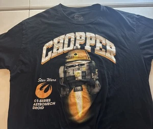 Camisa Star Wars Chopper Para Hombres 2XL Negra Serie C1 Astromecánica Droide Mad Engine Camiseta - Imagen 1 de 5