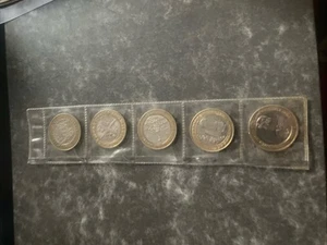 5 (Five) Different Two Pound Coins - Picture 1 of 11