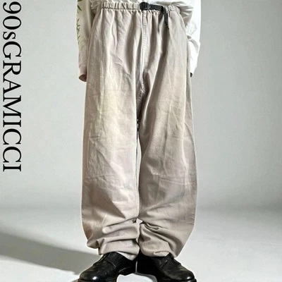 Pantalones holgados de patinador Gramicci extra gruesos hechos en Estados Unidos North Face años 90 L Japón Foto 1 de 4